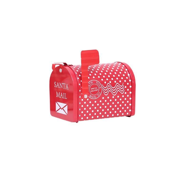 Christmas Mailbox Decorations Tinplate Box Lattice Gift Boxs Candy Decoration Wave Point
Christmas Mailbox Decorations Tinplate Box Lattice Gift Boxs Candy Decoration Wave Point