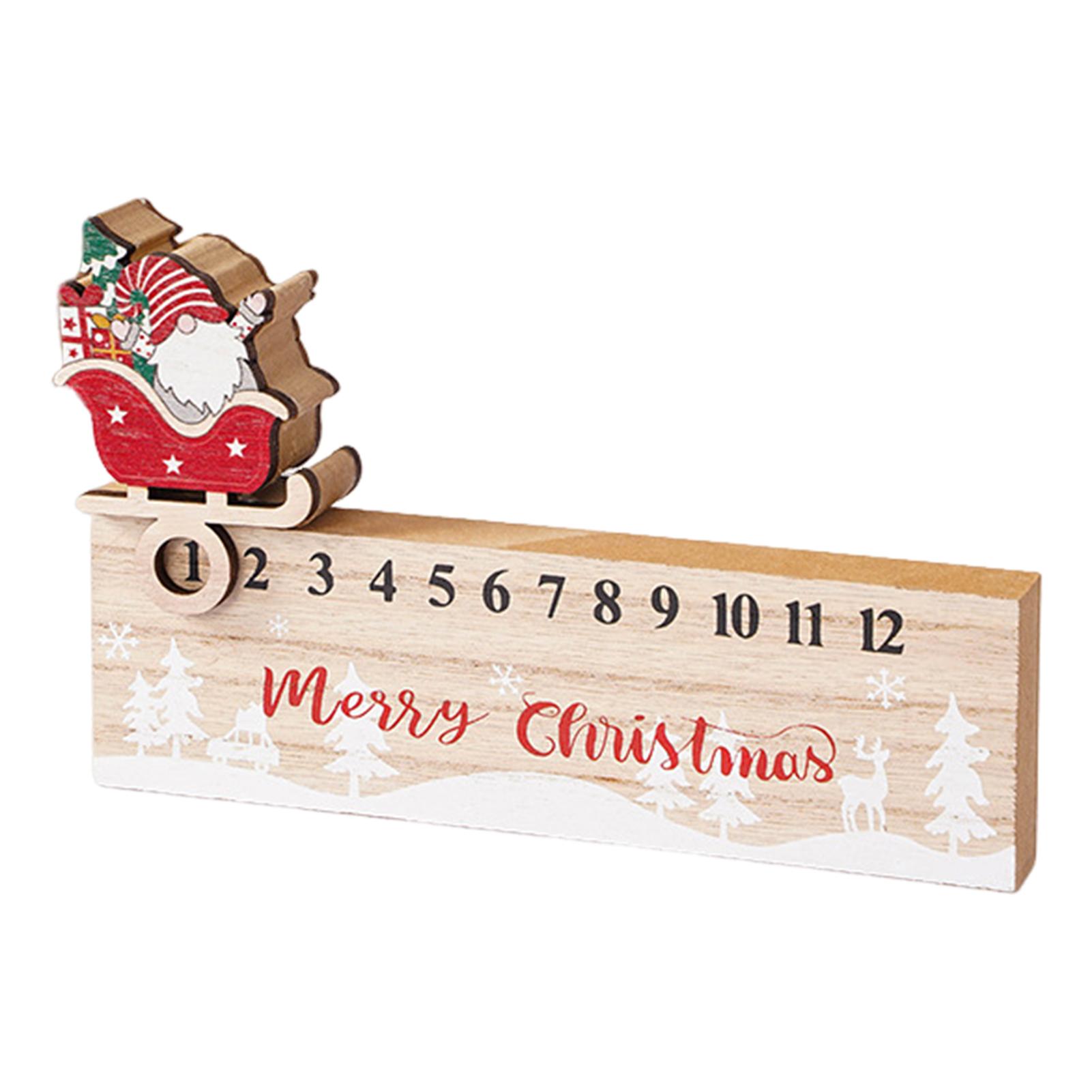 Wooden Santa Countdown To Xmas Calendar Faceless Santa Design Adds Unique Charm Festive Home Decor As Shown
Wooden Santa Countdown To Xmas Calendar Faceless Santa Design Adds Unique Charm Festive Home Decor As Shown