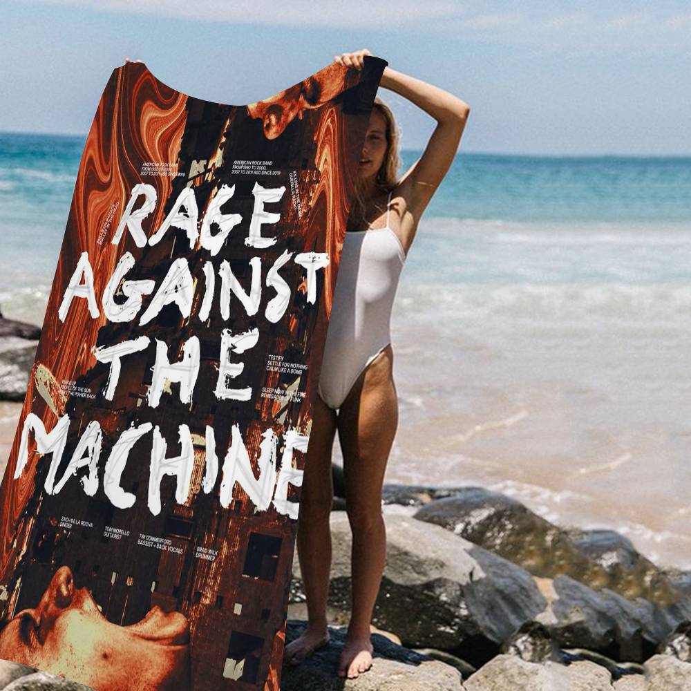 Rock Band Rage Against The Machine Anime Beach Swimming Towel Soft Absorbent Washcloth Children s Gifts For Kids Travel Camping W30*H60(CM)
Rock Band Rage Against The Machine Anime Beach Swimming Towel Soft Absorbent Washcloth Children s Gifts For Kids Travel Camping W30*H60(CM)