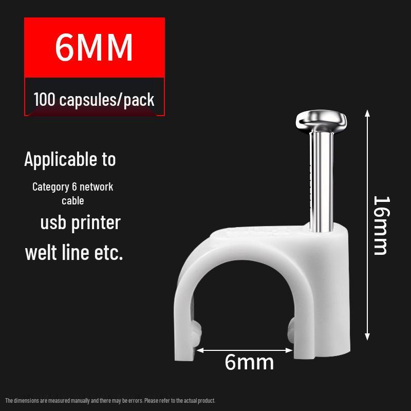 Сетевой Кабельный Маршрутизатор Зажим - Настенный Кабельный Органайзер со Стальными Гвоздевыми Зажимами
Сетевой Кабельный Маршрутизатор Зажим - Настенный Кабельный Органайзер со Стальными Гвоздевыми Зажимами