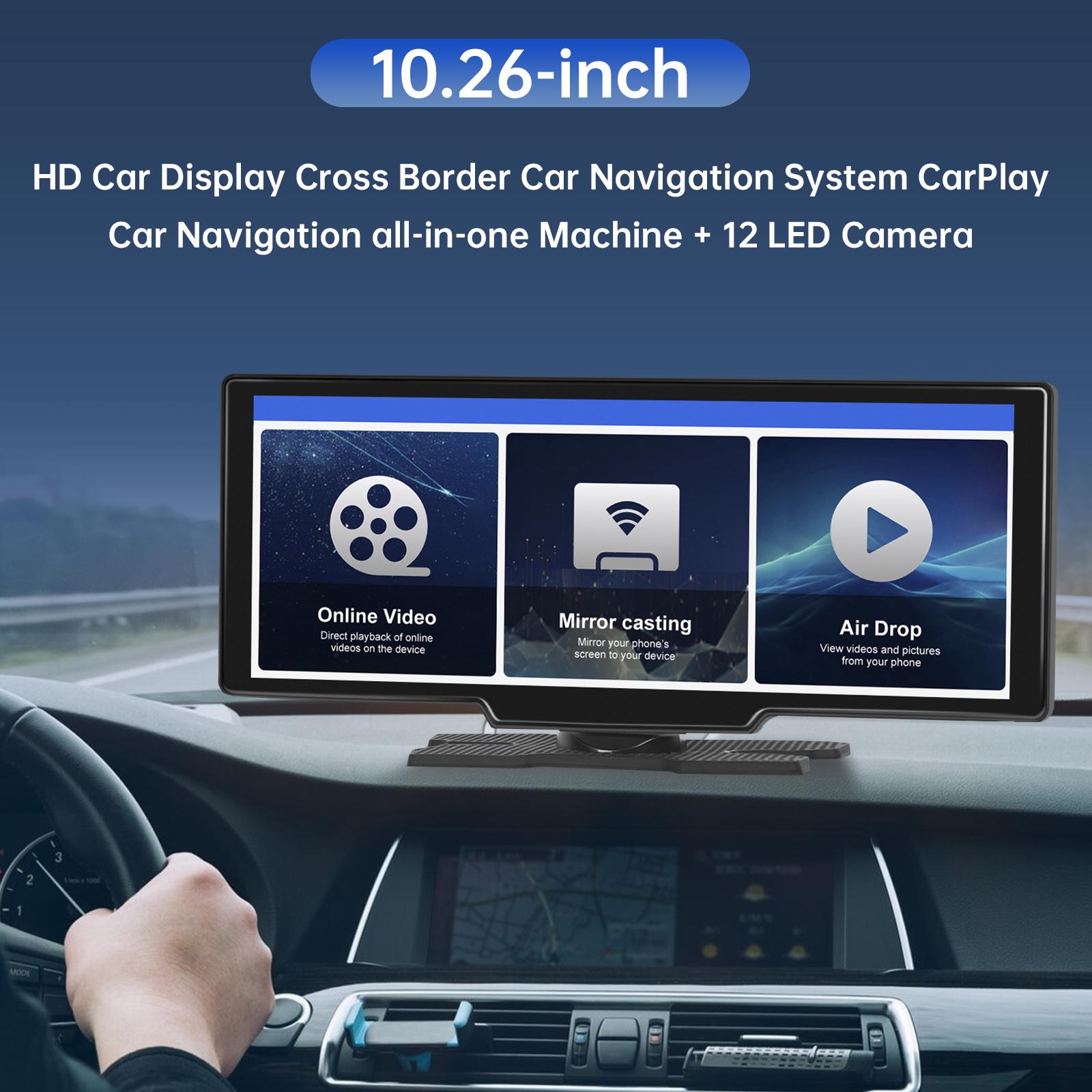 10.26inch HD Car Display Car Navigation System CarPlay all-in-one Machine Camera
10.26inch HD Car Display Car Navigation System CarPlay all-in-one Machine Camera
