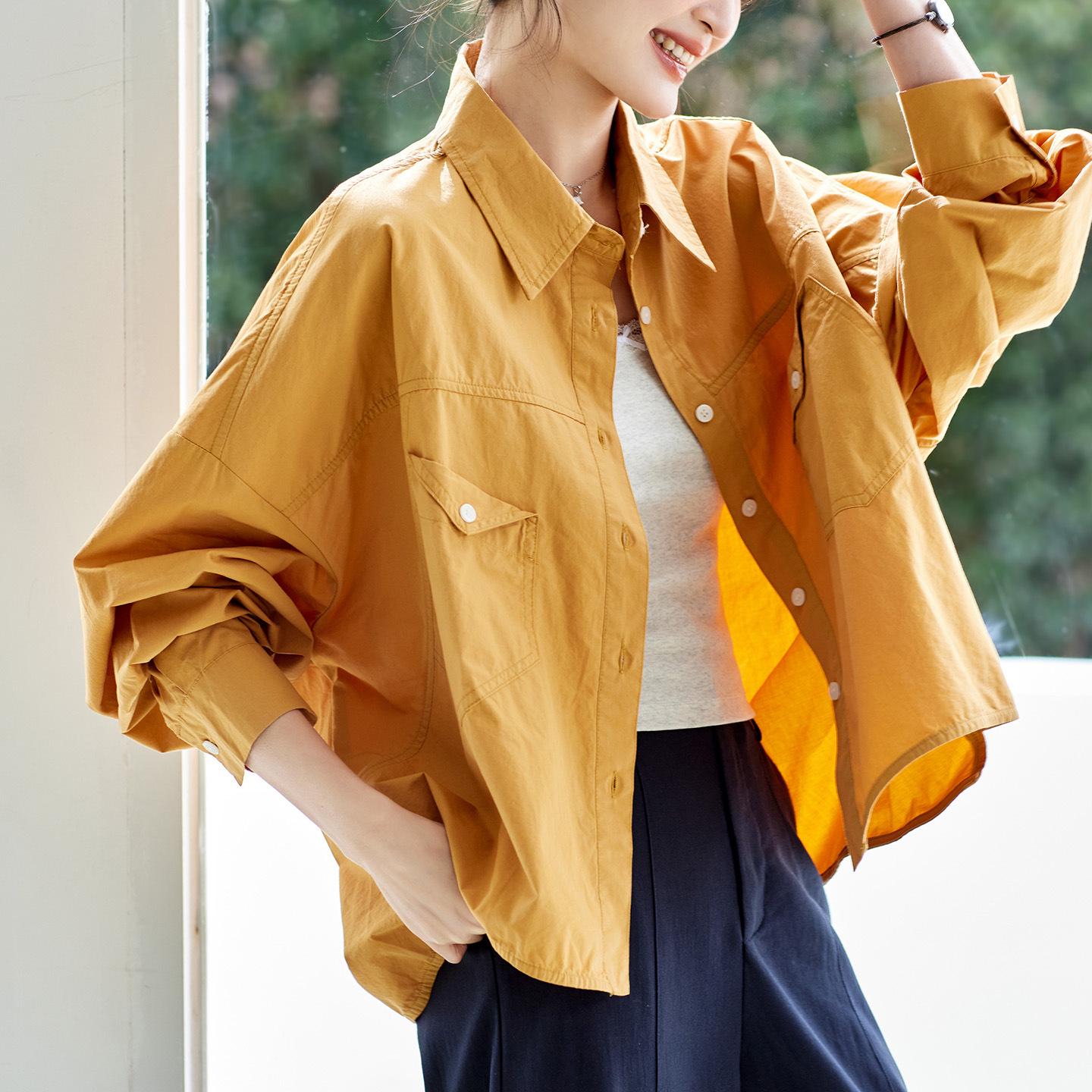 2026 Pre-sale Women s Mustard Yellow Long-Sleeve Casual Shirt One Size жёлтый/горчичный
2026 Pre-sale Women s Mustard Yellow Long-Sleeve Casual Shirt One Size жёлтый/горчичный