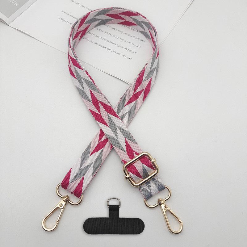 Premium Sense Adjustable Phone Bag Lanyard Geometric Pattern Polyester Braided Belt Clip Anti-lost Universal Oblique Strap
Premium Sense Adjustable Phone Bag Lanyard Geometric Pattern Polyester Braided Belt Clip Anti-lost Universal Oblique Strap