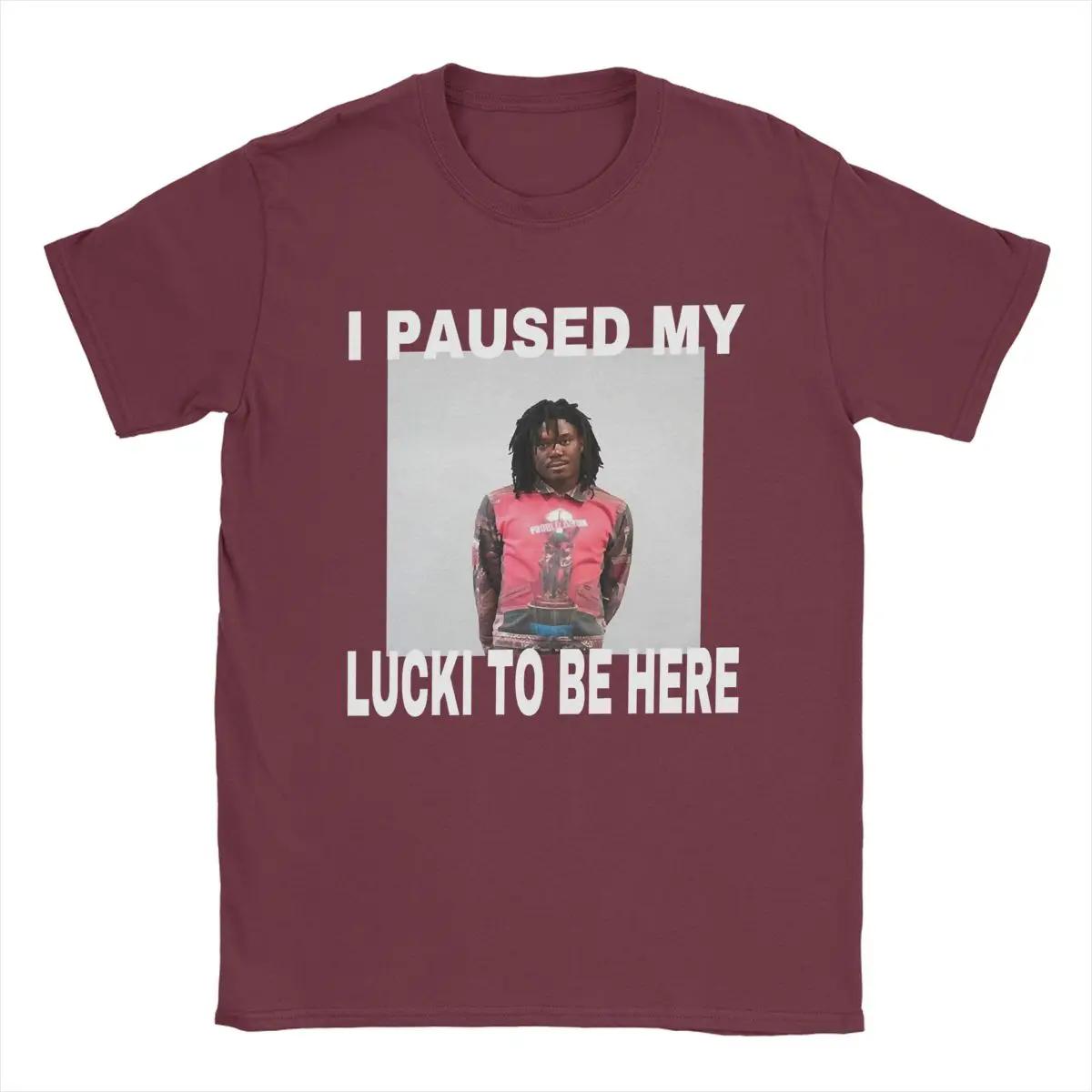 Мужская футболка Lucki KanKan Summrs Ken Carson Хлопковая одежда Новинка Футболки с коротким рукавом и круглым вырезом Футболка XXXXXL бордовый
Мужская футболка Lucki KanKan Summrs Ken Carson Хлопковая одежда Новинка Футболки с коротким рукавом и круглым вырезом Футболка XXXXXL бордовый