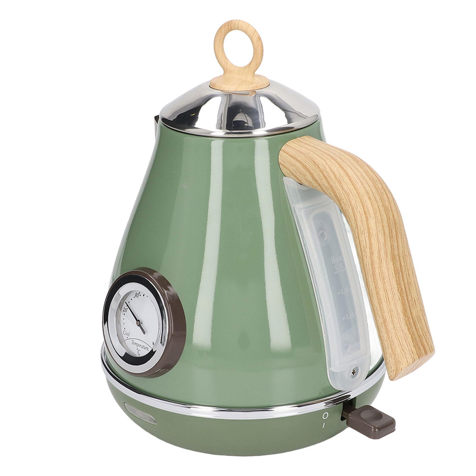 Electric Kettle Small Electric Kettle 1.7L Capacity with Temperature Display for Office for Home зелений
Electric Kettle Small Electric Kettle 1.7L Capacity with Temperature Display for Office for Home зелений