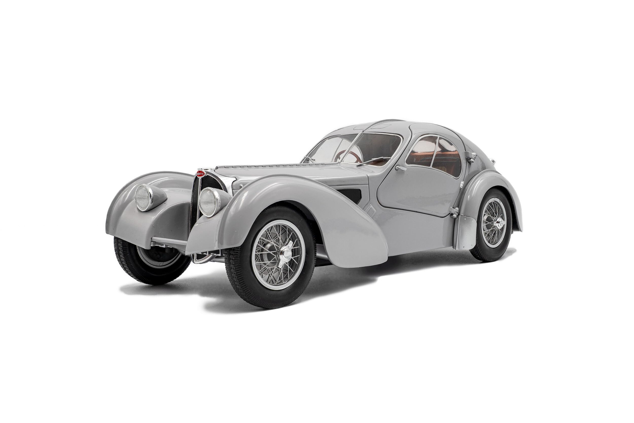 Solido Bugatti Atlantic 1/18 Scale Model Car Bugatti Atlantic Type 57 SC 1937 (Gray) сірий колір
Solido Bugatti Atlantic 1/18 Scale Model Car Bugatti Atlantic Type 57 SC 1937 (Gray) сірий колір