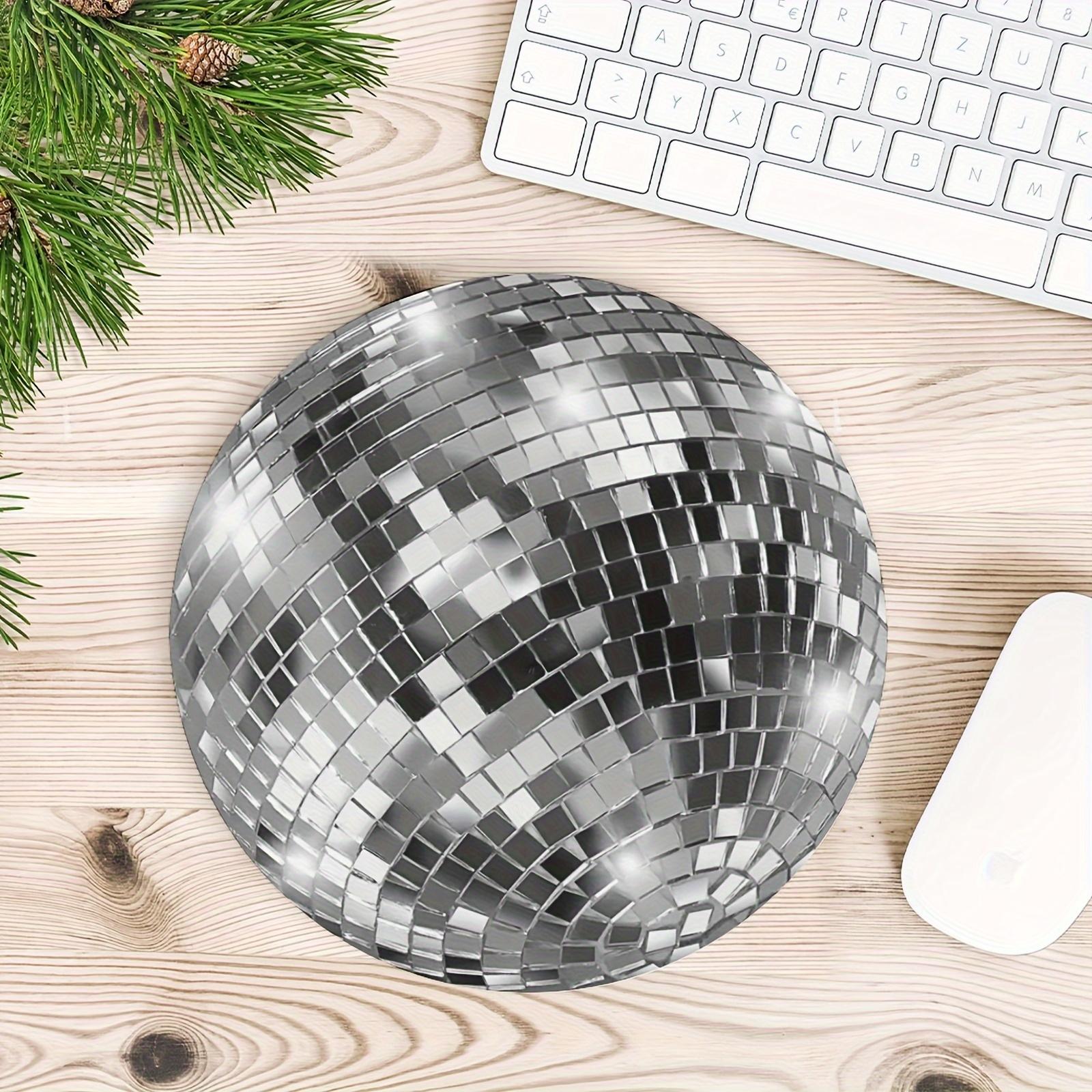 Silvery Disco Ball Round Mouse Pad Computer Anti-slip Rubber Mouse Pads Office Desk Accessories Desk Pad Computer Mat Carpet 200X200X2MM
Silvery Disco Ball Round Mouse Pad Computer Anti-slip Rubber Mouse Pads Office Desk Accessories Desk Pad Computer Mat Carpet 200X200X2MM