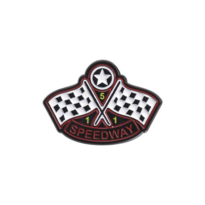 Unique Cartoon Character Black And White Checkered Flag Brooch Pin For Fashionable Accessory QHXZ1774
Unique Cartoon Character Black And White Checkered Flag Brooch Pin For Fashionable Accessory QHXZ1774