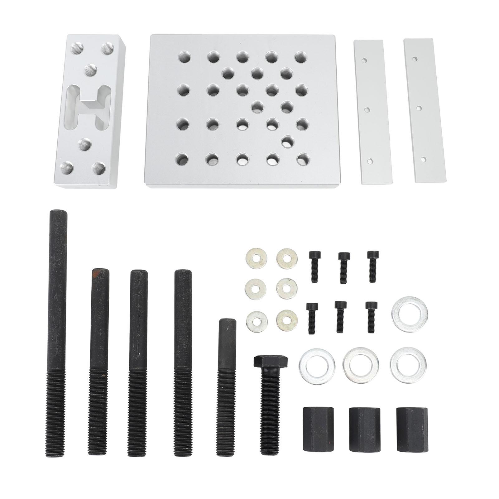 Universal Drill Press Support Plate Set 30 Ton Car Wheel Hub Bearing Bushing Repair Removal
Universal Drill Press Support Plate Set 30 Ton Car Wheel Hub Bearing Bushing Repair Removal
