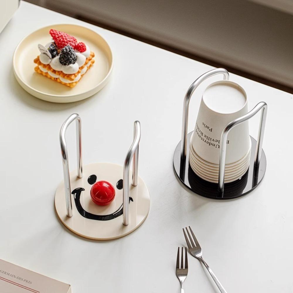 Luxury Disposable Paper Cup Holder Acrylic Tea Cups Dispenser Rack New Storage Rack Home Supplies Type A чорний
Luxury Disposable Paper Cup Holder Acrylic Tea Cups Dispenser Rack New Storage Rack Home Supplies Type A чорний