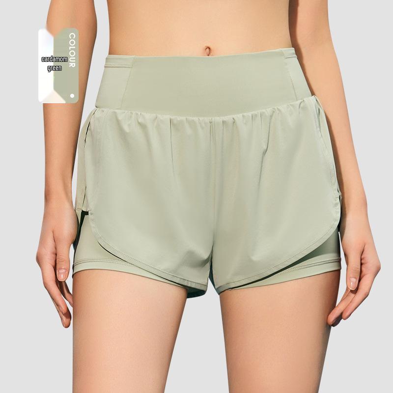 Women s Summer Colorblock Quick-Dry Yoga Shorts with Three Pockets and Anti-Exposure Design Large
Women s Summer Colorblock Quick-Dry Yoga Shorts with Three Pockets and Anti-Exposure Design Large