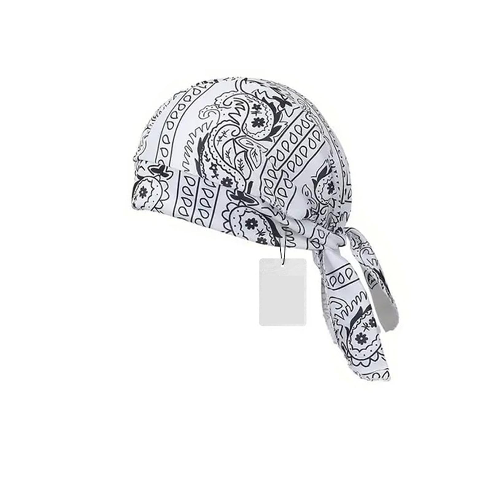 Cooling Bandana Cap Multifunctional Head Scarf Cold Feeling Pull-On Hat Motorcycle Pirate Bandana Helmet Liner Elastic Fit One Size білий
Cooling Bandana Cap Multifunctional Head Scarf Cold Feeling Pull-On Hat Motorcycle Pirate Bandana Helmet Liner Elastic Fit One Size білий
