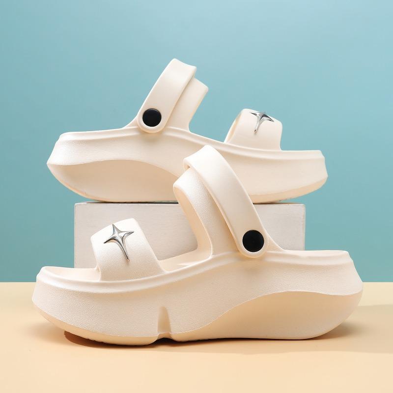 Thick-soled slippers women s summer wear fashion double with non-slip high-end one-word drag beach versatile cool slippers 35-36 білий
Thick-soled slippers women s summer wear fashion double with non-slip high-end one-word drag beach versatile cool slippers 35-36 білий