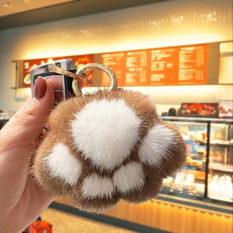 Plush cute cat claw doll couple key chain pendant doll accessories car pendant keychain doll
Plush cute cat claw doll couple key chain pendant doll accessories car pendant keychain doll