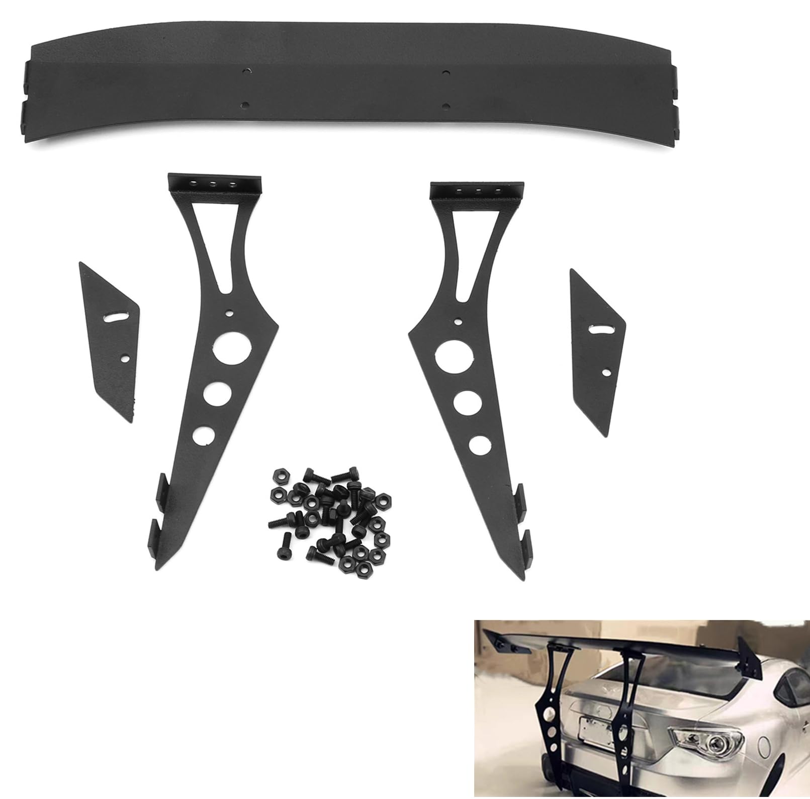 SHEAWA for Tamiya Tamiya Rear Wing Tail Wing Carbon Sturdy Improves Driving Stability Modified Parts Tamiya RC Car TT02 XV01 Parts Accessories TT-02
SHEAWA for Tamiya Tamiya Rear Wing Tail Wing Carbon Sturdy Improves Driving Stability Modified Parts Tamiya RC Car TT02 XV01 Parts Accessories TT-02