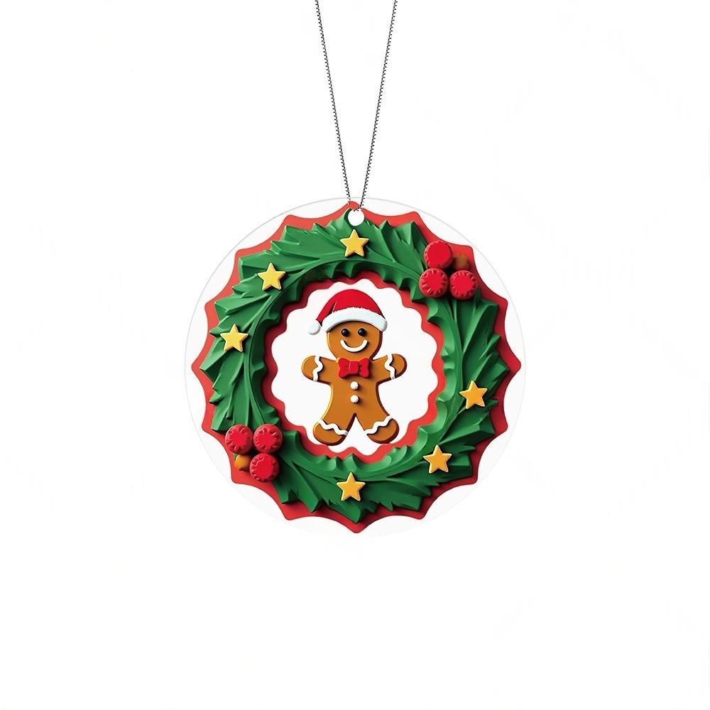 Christmas Acrylic Gingerbread Man Decorative Pendant Cartoon Car Pendant Christmas Tree Pendant Christmas Wreath Home Decoration
Christmas Acrylic Gingerbread Man Decorative Pendant Cartoon Car Pendant Christmas Tree Pendant Christmas Wreath Home Decoration