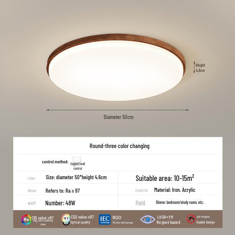 Потолочный светильник с полным спектром защиты глаз в японском стиле с текстурой дерева для гостиной и спальни
Потолочный светильник с полным спектром защиты глаз в японском стиле с текстурой дерева для гостиной и спальни