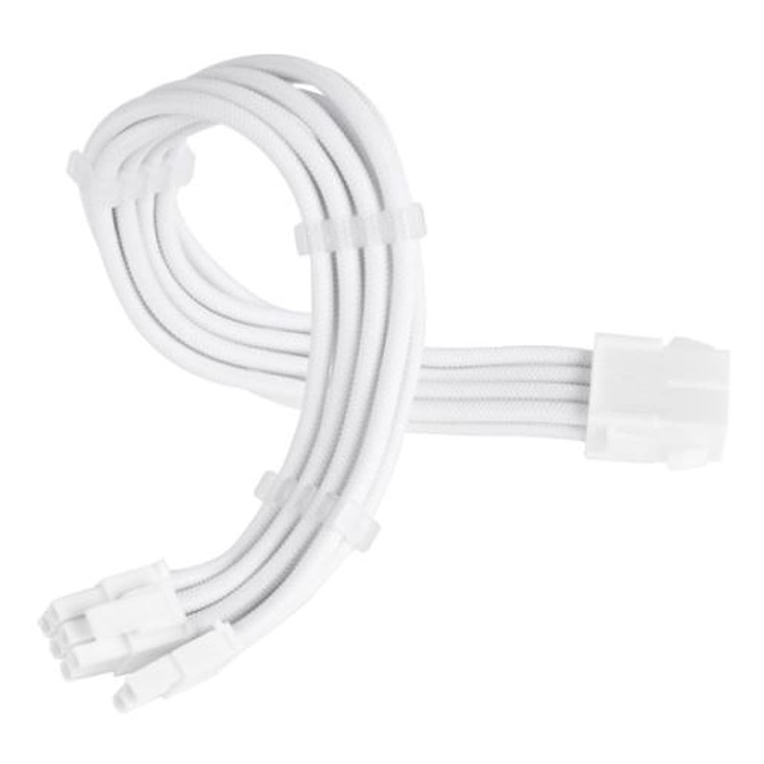 Silver Stone PCIe Power Supply Sleeved Enhanced Extension 1 x PCIe 8-pin Cable, Flexibility, White, PP07E-PCI8W-V2 (PSU Cable, 8-pin (6+2)) білий
Silver Stone PCIe Power Supply Sleeved Enhanced Extension 1 x PCIe 8-pin Cable, Flexibility, White, PP07E-PCI8W-V2 (PSU Cable, 8-pin (6+2)) білий