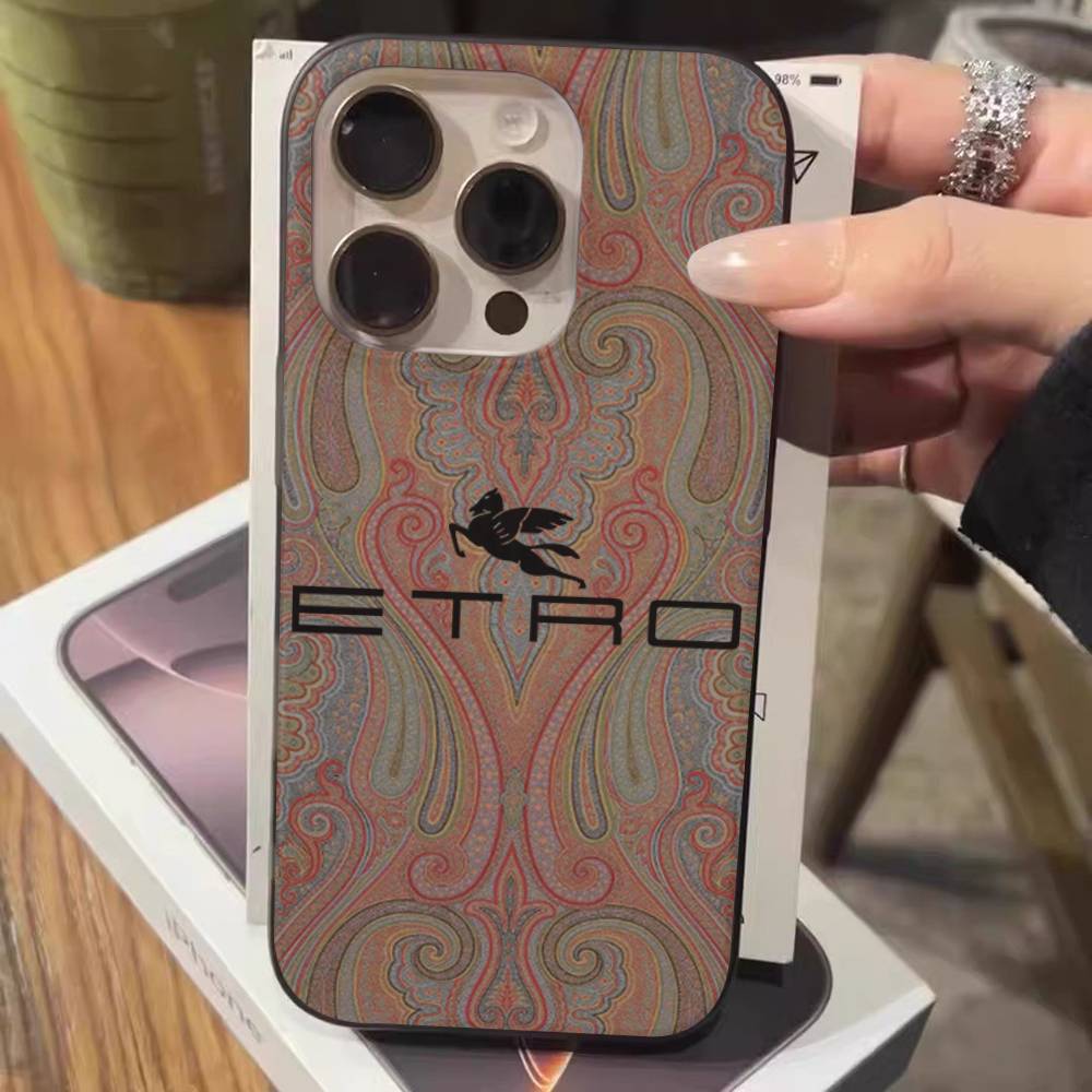 Fashion And Luxury E-Etro For IPhone 17 16 15 11 12 13 14 Pro Max Plus Pro Corrugated Translucent Back Phone Cover iPhone 17pro max
Fashion And Luxury E-Etro For IPhone 17 16 15 11 12 13 14 Pro Max Plus Pro Corrugated Translucent Back Phone Cover iPhone 17pro max