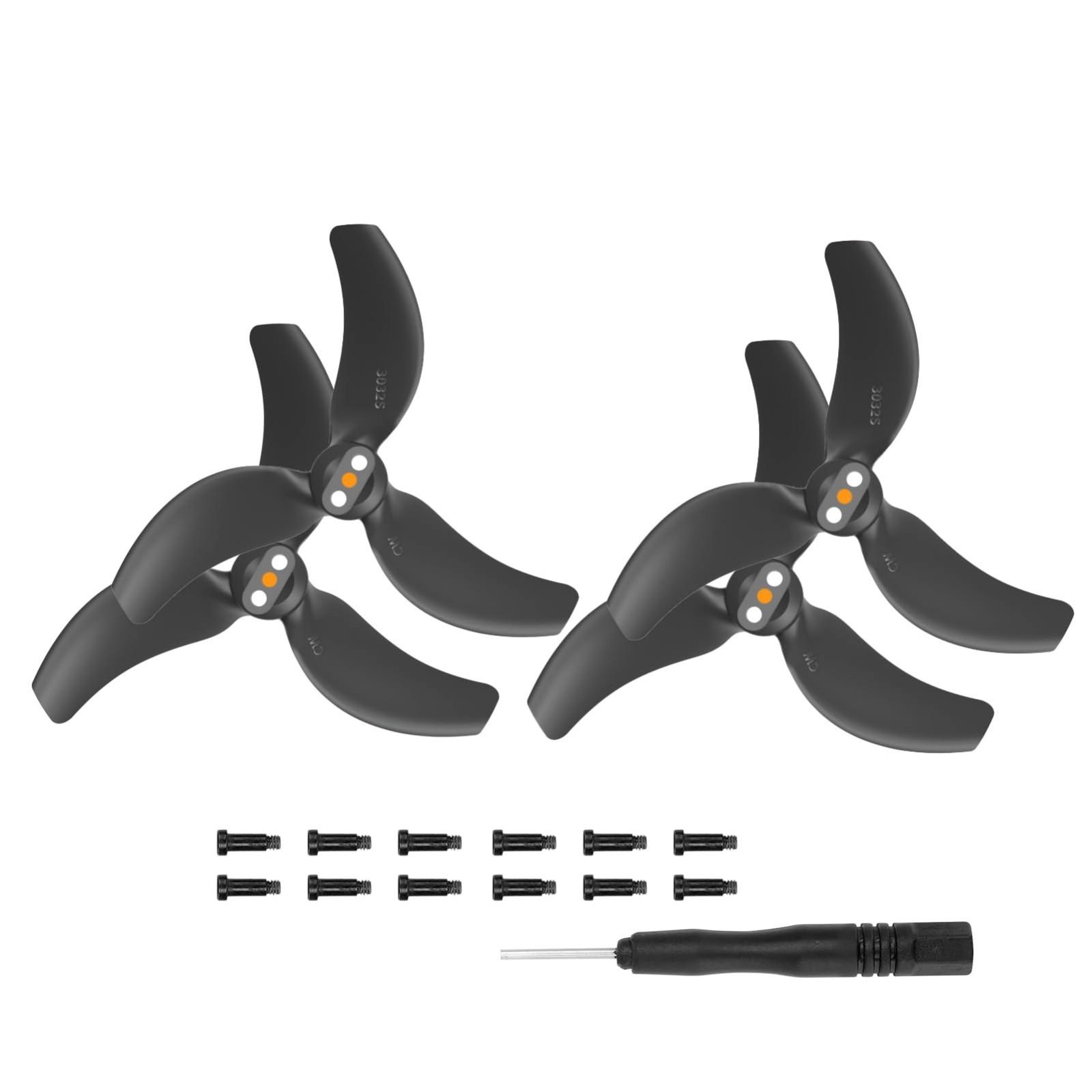 Avata 2 Propellers For Avata2 FPV RC Drone 3032S Prop Blades Accessories Replacement 2 Pairs чорний
Avata 2 Propellers For Avata2 FPV RC Drone 3032S Prop Blades Accessories Replacement 2 Pairs чорний
