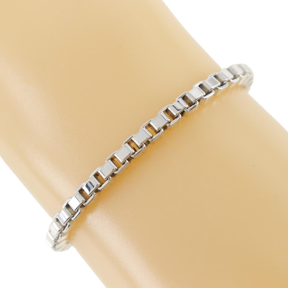 TIFFANY&Co. Venetian Bracelet Silver925 15.7g Women Used
TIFFANY&Co. Venetian Bracelet Silver925 15.7g Women Used