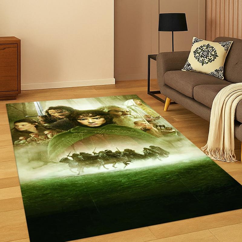 Movie L-Lord of The Rings H-Hobbit Carpet Rug for Bedroom Living Room Sofa Playroom Doormat Home Decor,Kid Area Rug Non-slip 40x60cm
Movie L-Lord of The Rings H-Hobbit Carpet Rug for Bedroom Living Room Sofa Playroom Doormat Home Decor,Kid Area Rug Non-slip 40x60cm