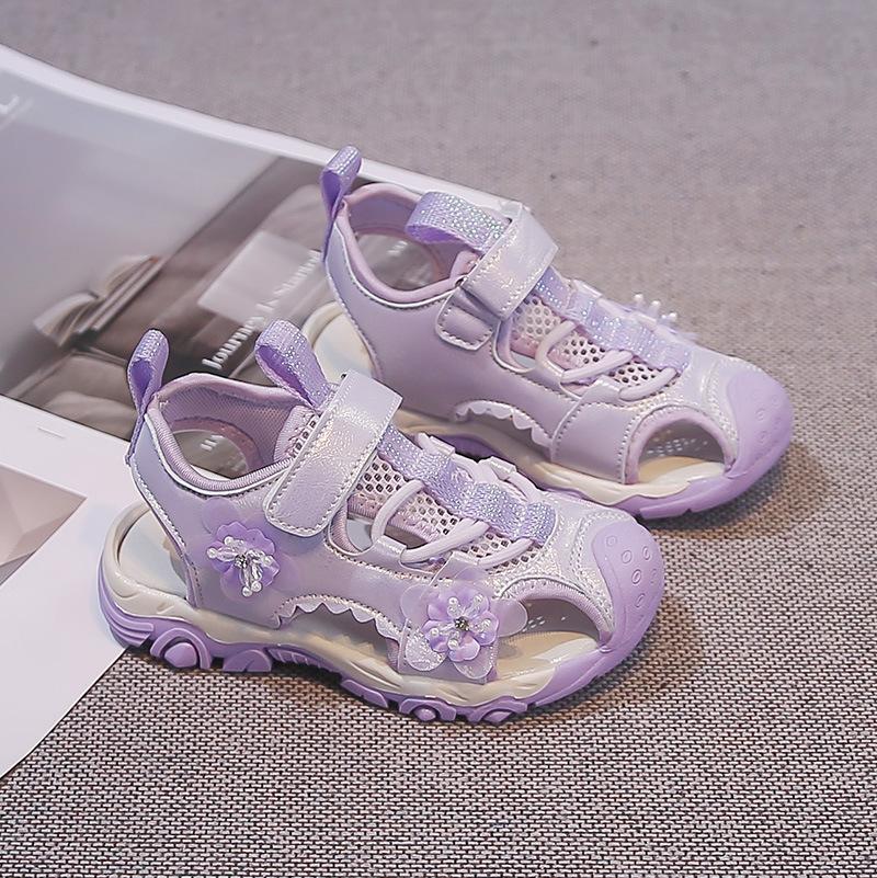 Summer Girls Sandals Closed Toe Non Slip Soft Sole Princess Beach Shoes Fashion size 30 фіолетовий
Summer Girls Sandals Closed Toe Non Slip Soft Sole Princess Beach Shoes Fashion size 30 фіолетовий