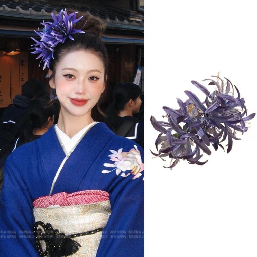 Equinox Flower Flower Side Clip Korean Style Rural Style Hair Clip Bianan Flower Hairpin Summer фіолетовий
Equinox Flower Flower Side Clip Korean Style Rural Style Hair Clip Bianan Flower Hairpin Summer фіолетовий
