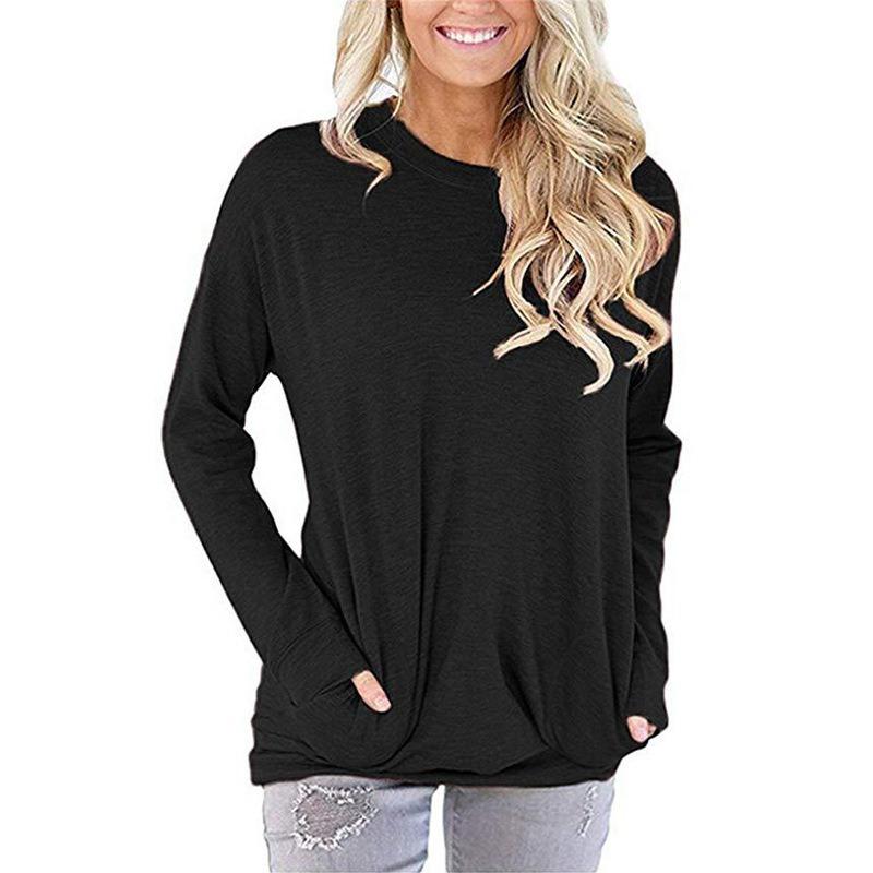YYFS Women s Fashion Casual Solid Color Print Spring Autumn Long Sleeve O-Neck Blouses & Shirts S чёрный
YYFS Women s Fashion Casual Solid Color Print Spring Autumn Long Sleeve O-Neck Blouses & Shirts S чёрный