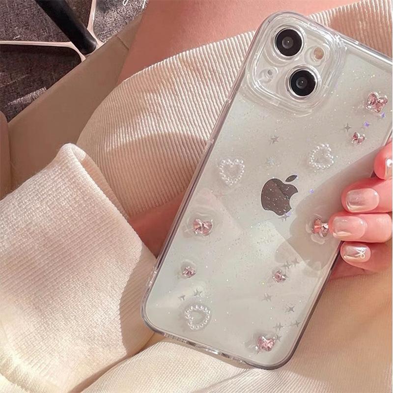 Ins Style for Apple 17 Mobile Phone Case for IPhone16 Glitter Pink Rhinestone Gem Butterfly 13 Women’s Fine Hole Anti-Fall For iPhone 17Promax
Ins Style for Apple 17 Mobile Phone Case for IPhone16 Glitter Pink Rhinestone Gem Butterfly 13 Women’s Fine Hole Anti-Fall For iPhone 17Promax
