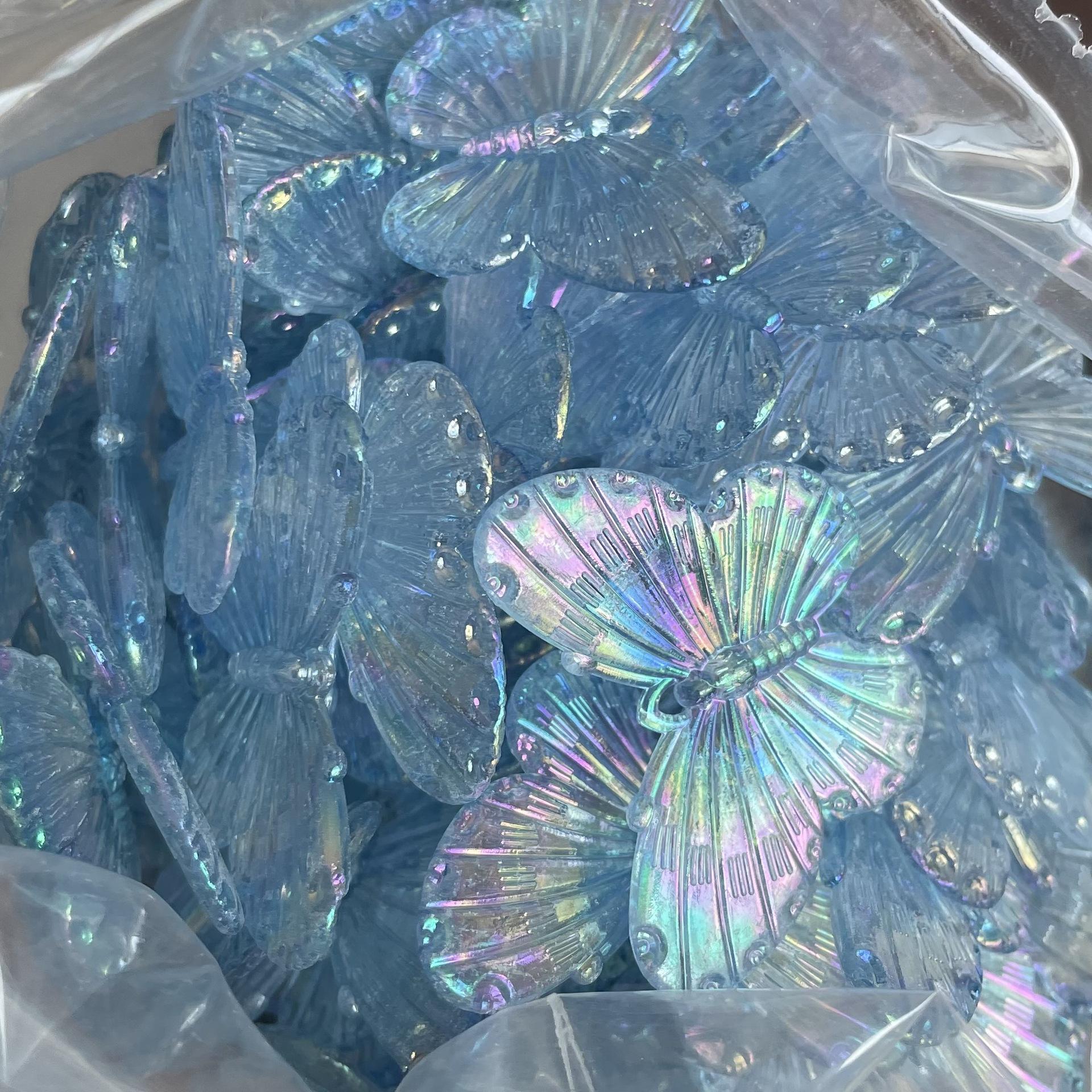 Acrylic Plated Transparent Butterfly, 20pcs DIY Hanging Hole Beaded Material Hairpin, Mobile Phone Case Decorative Accessories
Acrylic Plated Transparent Butterfly, 20pcs DIY Hanging Hole Beaded Material Hairpin, Mobile Phone Case Decorative Accessories