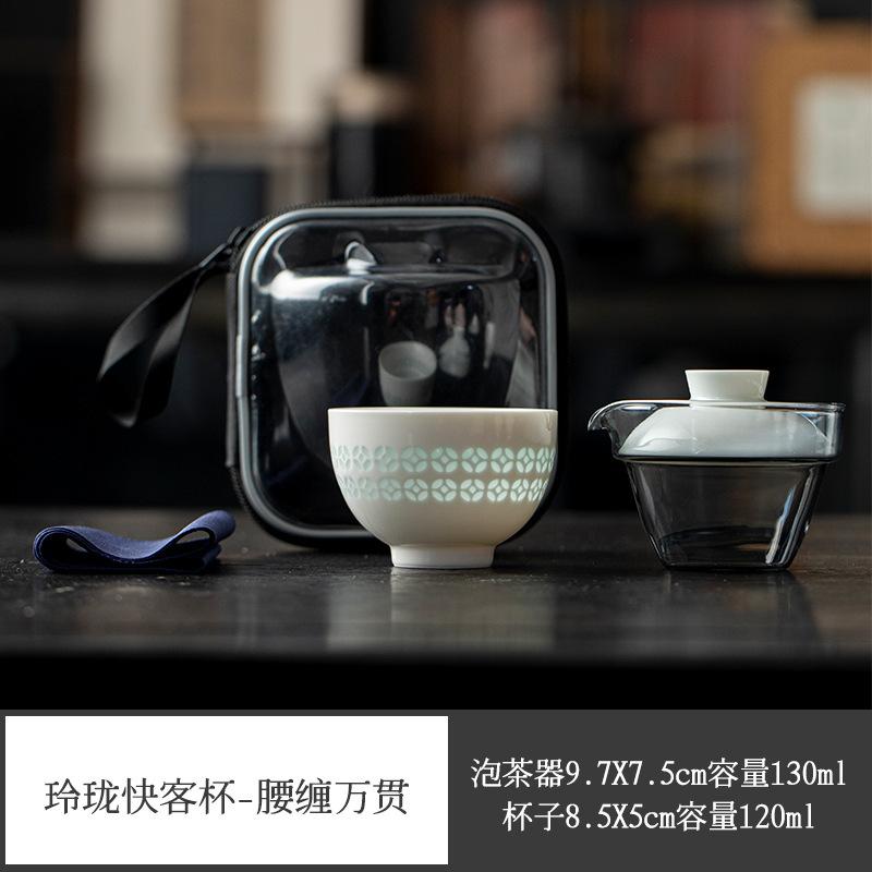 Creative Exquisite Porcelain Travel Tea Set Kit Ancient 1 Pot 1 Cup Household Tea Making Organizer Portable Outdoor Tote Bag
Creative Exquisite Porcelain Travel Tea Set Kit Ancient 1 Pot 1 Cup Household Tea Making Organizer Portable Outdoor Tote Bag