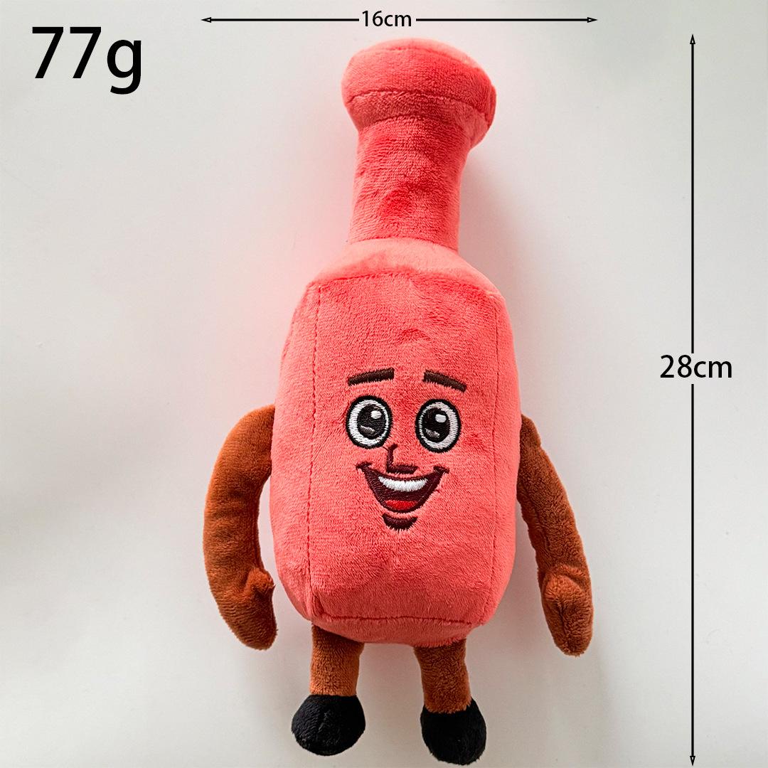 Steal A Brainrot Bottle Plush Toy Cute Melancholic Yellow Bottle Healing Red Bottle Soft Suitable for Children and Fans As Birthday Collectible Gifts 28cm червоний
Steal A Brainrot Bottle Plush Toy Cute Melancholic Yellow Bottle Healing Red Bottle Soft Suitable for Children and Fans As Birthday Collectible Gifts 28cm червоний