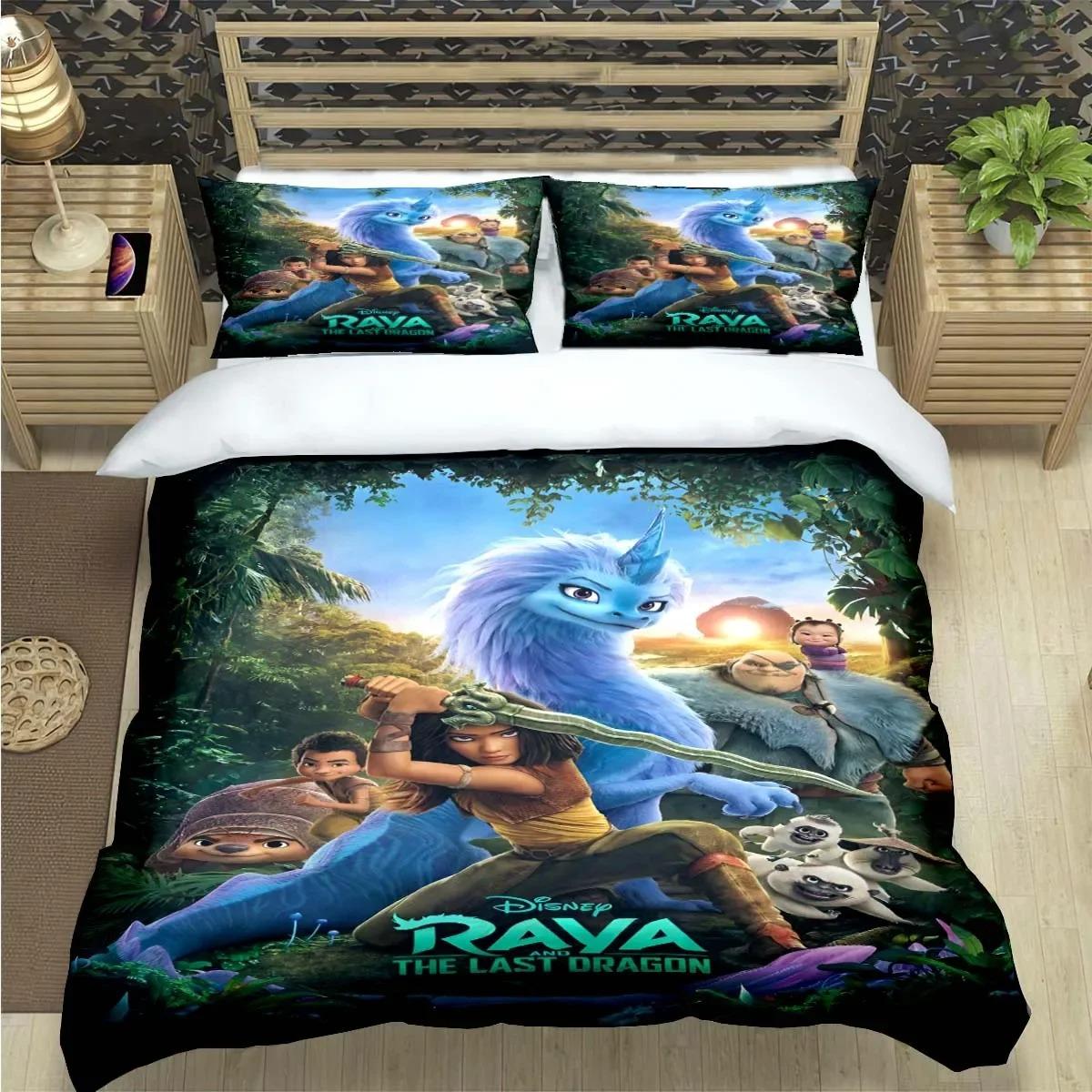 Набір постільної білизни Disney Рая та останній дракон, розмір King Size, аніме Харадзюку, 3D-друк, підодіяльник з наволочкою, каваї-декор для спальні 140x210cm 2pcs
Набір постільної білизни Disney Рая та останній дракон, розмір King Size, аніме Харадзюку, 3D-друк, підодіяльник з наволочкою, каваї-декор для спальні 140x210cm 2pcs