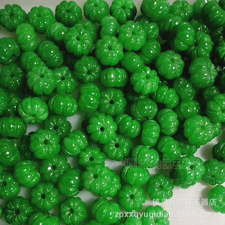 Dry Green Jade Pumpkin Beads - Iron Dragon Life DIY Jewelry Accessories
Dry Green Jade Pumpkin Beads - Iron Dragon Life DIY Jewelry Accessories
