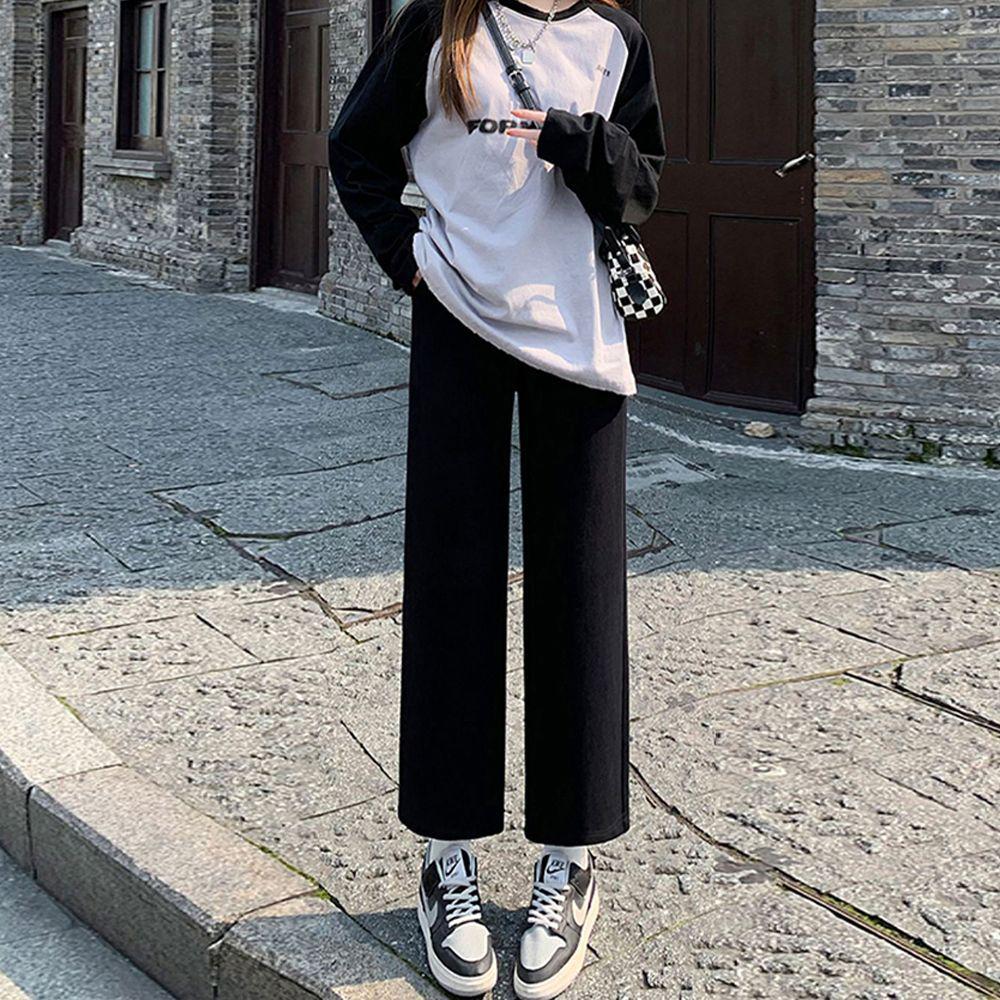 Women s Black High-Waisted Wide-Leg Pants - Spring Casual, Loose-Slimming, Floor-Length, Versatile, Drapey Straight Suit Pants XXS, includes shorts
Women s Black High-Waisted Wide-Leg Pants - Spring Casual, Loose-Slimming, Floor-Length, Versatile, Drapey Straight Suit Pants XXS, includes shorts
