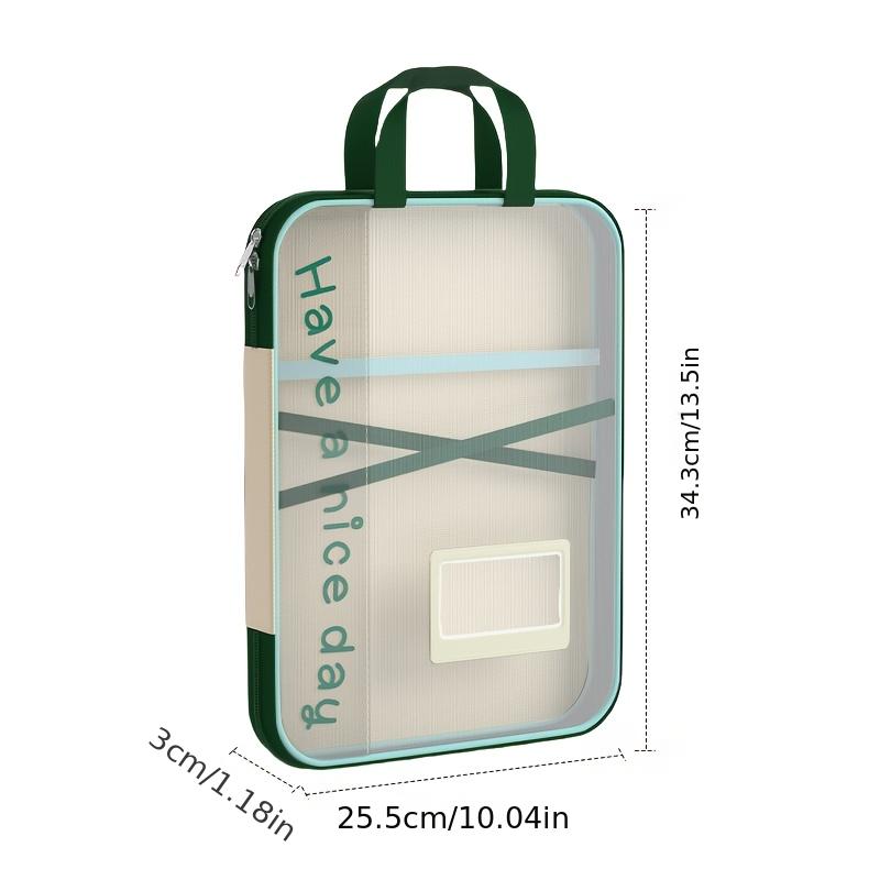 Gradient Mesh A4 File Folder, 4-layer classified storage, portable with handle, ideal for student and office use.
Gradient Mesh A4 File Folder, 4-layer classified storage, portable with handle, ideal for student and office use.