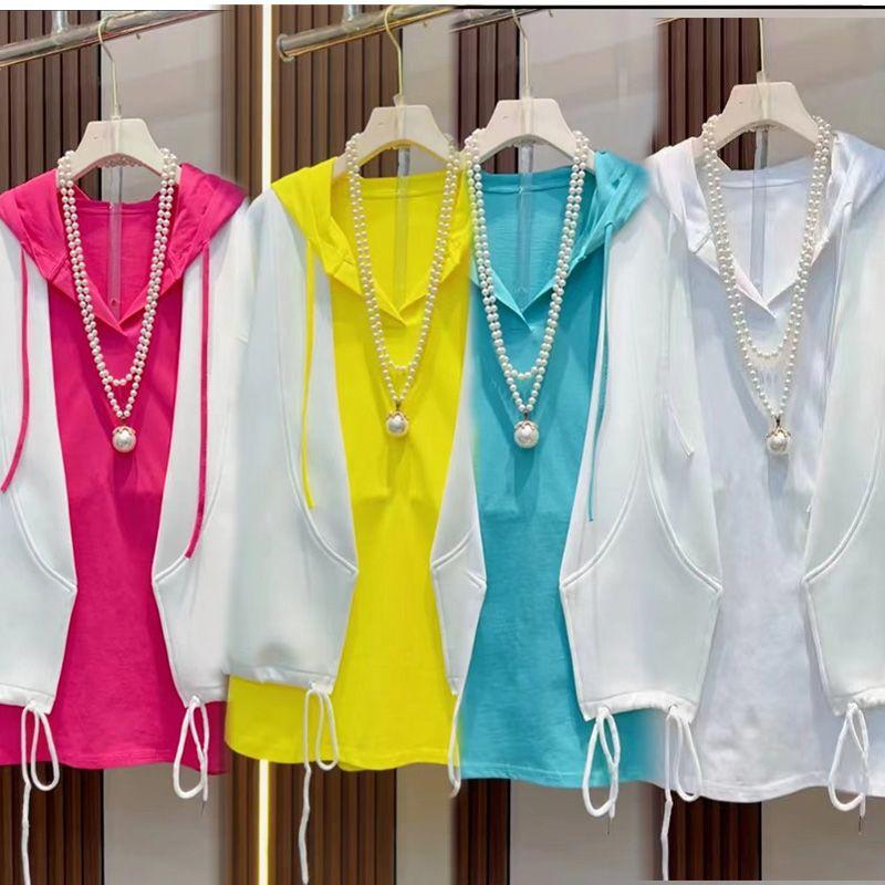 Мода больших размеров Антивозрастные наряды Женский большой размер Дамы Корейский стиль Конфетный цвет С капюшоном Базовая рубашка Повседневные топы Похудение Костюм-двойка One-Piece Pink Hoodie 2XL
Мода больших размеров Антивозрастные наряды Женский большой размер Дамы Корейский стиль Конфетный цвет С капюшоном Базовая рубашка Повседневные топы Похудение Костюм-двойка One-Piece Pink Hoodie 2XL