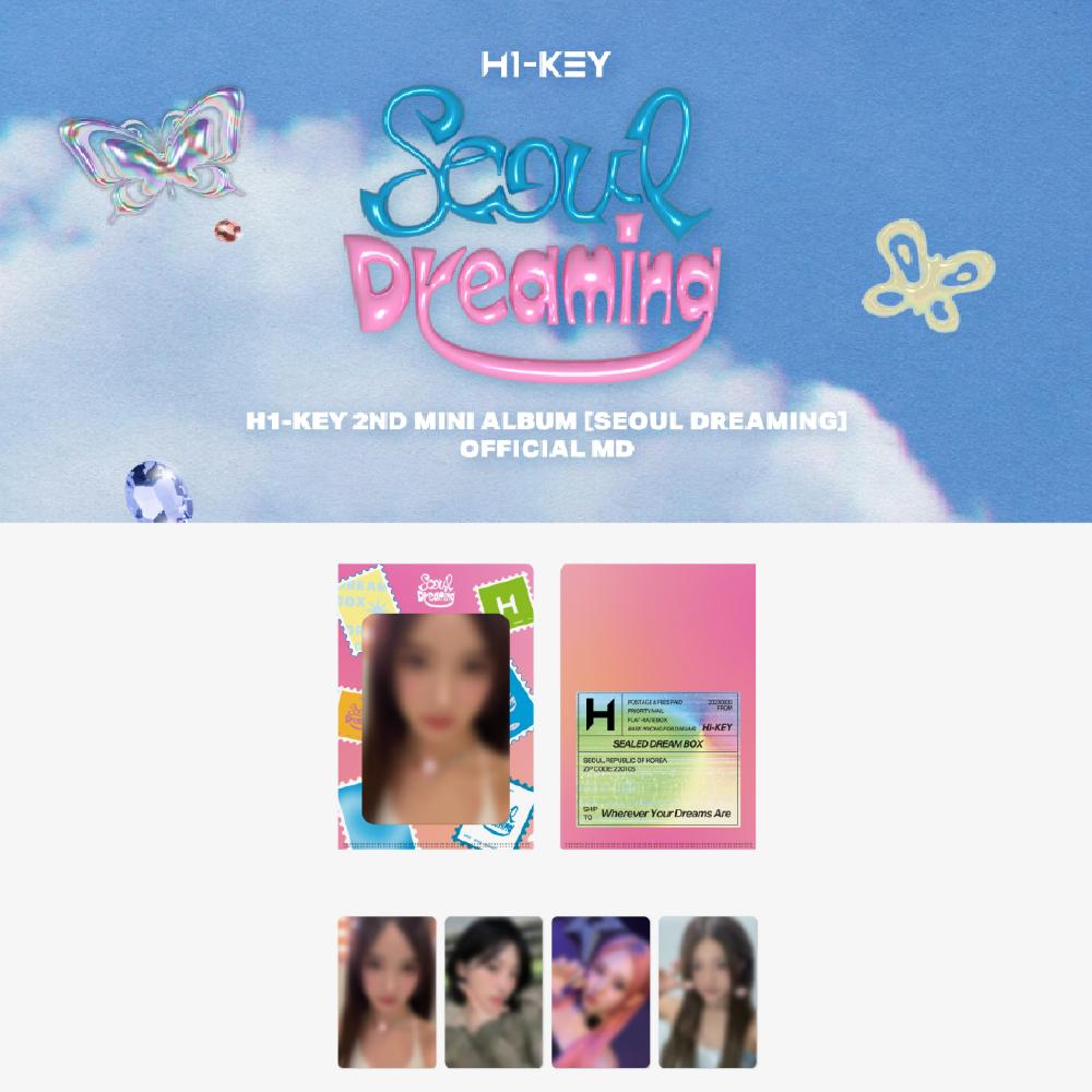 Предзаказ H1-KEY Seoul Dreaming Mini L с держателем для карточек и фотокарточками 
Предзаказ H1-KEY Seoul Dreaming Mini L с держателем для карточек и фотокарточками
