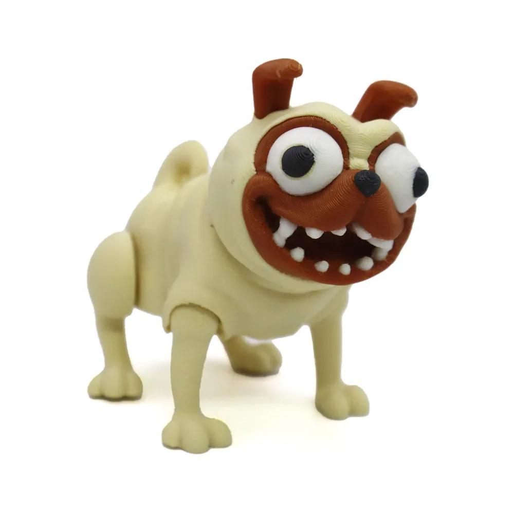 Cute Pug 3D Printed Multi-joint Movable Funny Abstract for Home Desk Decoration Accessories Children s Gift
Cute Pug 3D Printed Multi-joint Movable Funny Abstract for Home Desk Decoration Accessories Children s Gift