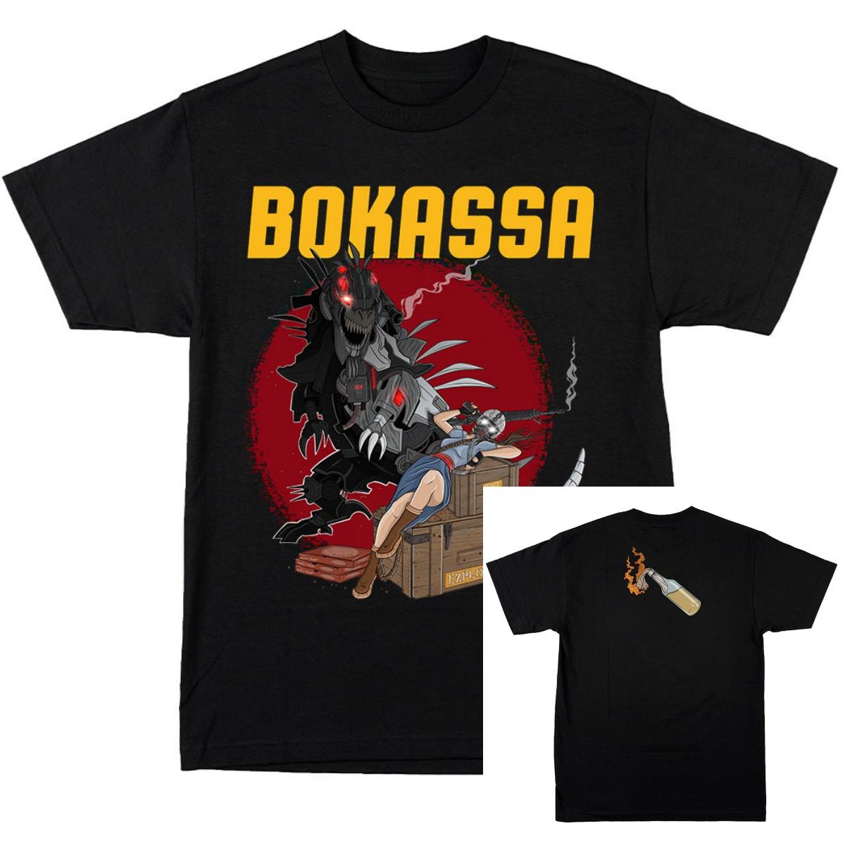 Bokassa Molotov Band TShirt Cotton Graphic Tee Unisex Women Summer Streetwear Top S
Bokassa Molotov Band TShirt Cotton Graphic Tee Unisex Women Summer Streetwear Top S
