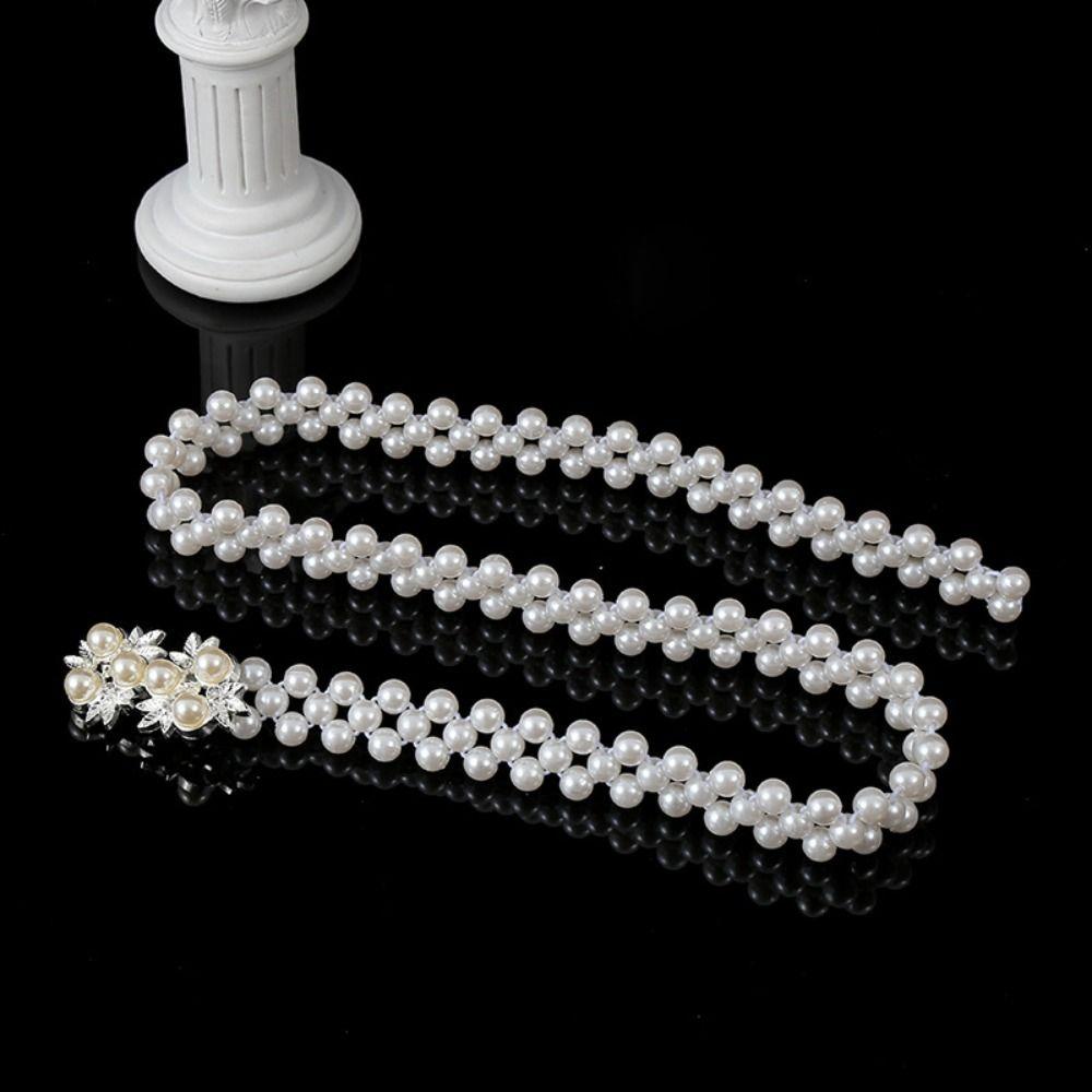 Elegant Waist Chain Decorative Skirt Waistband Fashion Pearl Waist Belt for Women Lady C
Elegant Waist Chain Decorative Skirt Waistband Fashion Pearl Waist Belt for Women Lady C