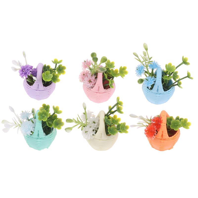 1/12 Dollhouse Simulation Flower Basket Potted Plants Dollhouse Home Decoration Dolls House Micro Garden Scene Ornament розовый
1/12 Dollhouse Simulation Flower Basket Potted Plants Dollhouse Home Decoration Dolls House Micro Garden Scene Ornament розовый