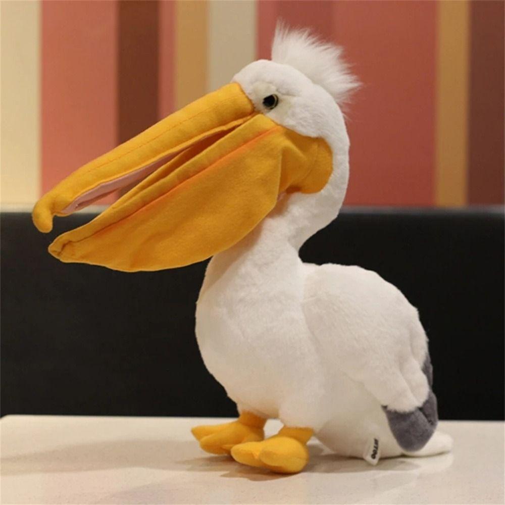 Soft 30cm Lifelike Big Mouth Pelican Plush Toys Plush Animals Pelican Stuffed Toys Stuffed Animal білий
Soft 30cm Lifelike Big Mouth Pelican Plush Toys Plush Animals Pelican Stuffed Toys Stuffed Animal білий
