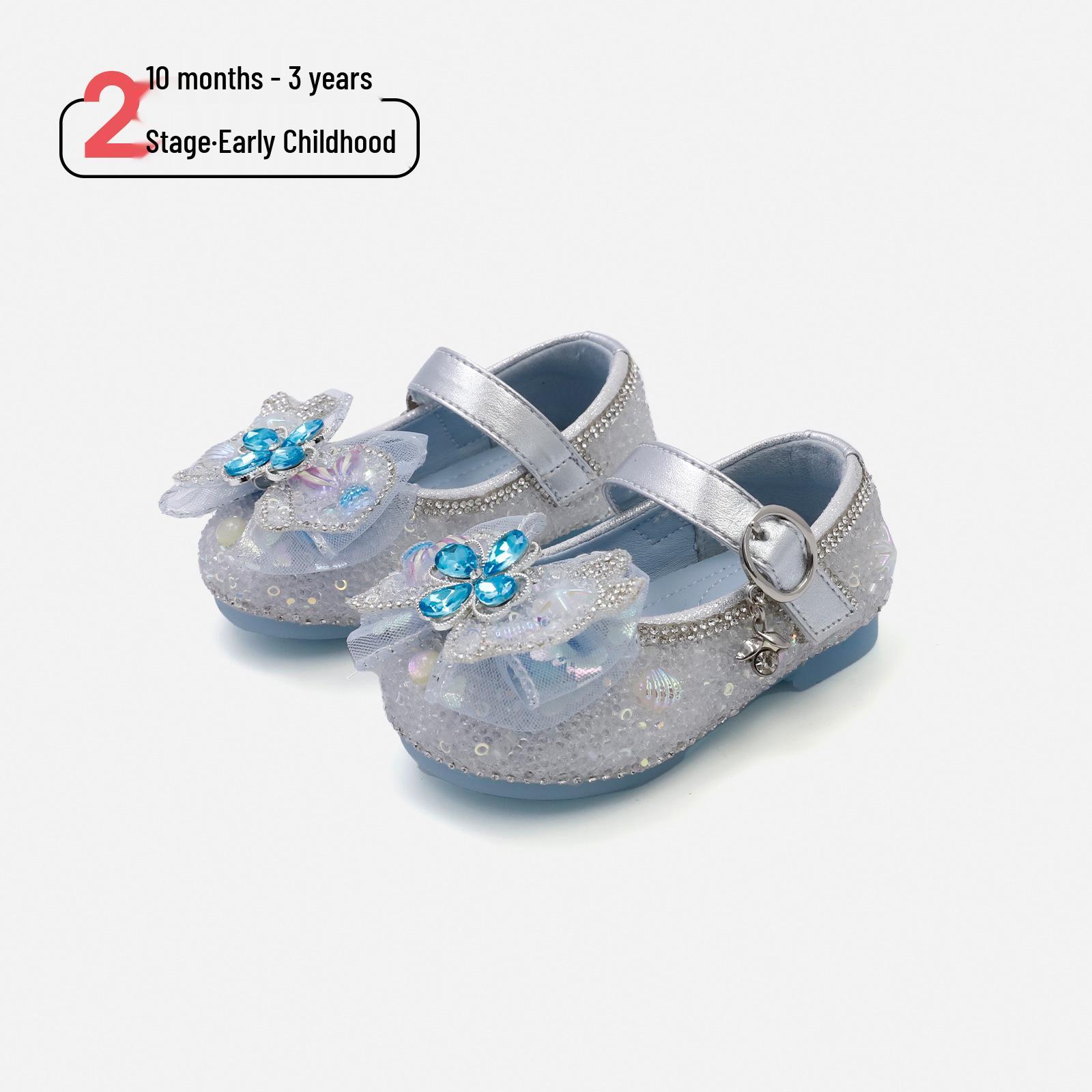 Spring 2026 Bowknot Baby Walker Shoes: Soft Sole Korean-Style Princess Shoes Size 19 / Inner length 13.5cm срібний
Spring 2026 Bowknot Baby Walker Shoes: Soft Sole Korean-Style Princess Shoes Size 19 / Inner length 13.5cm срібний