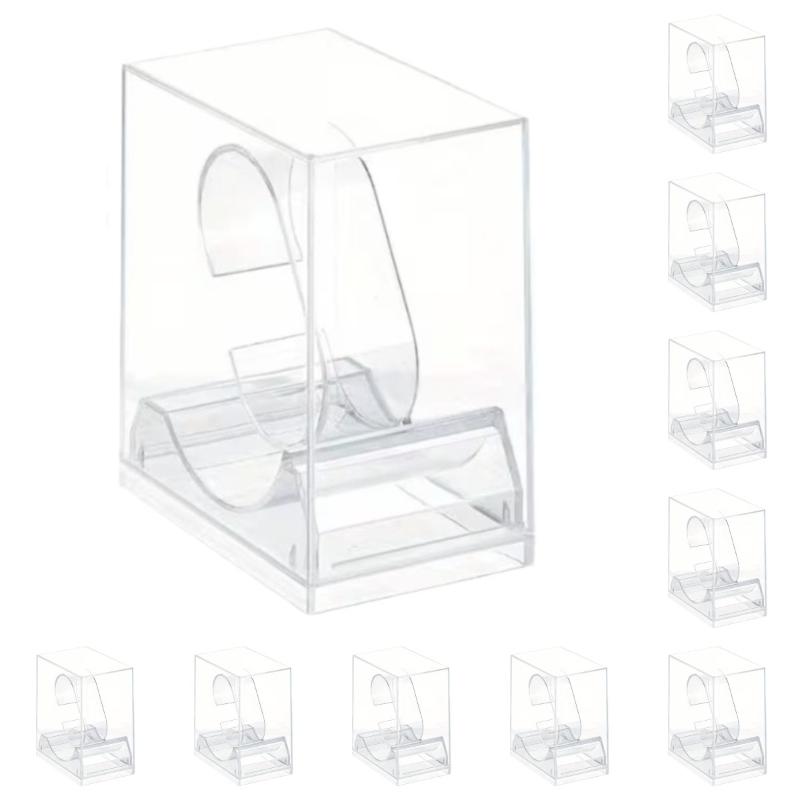 10pcs Acrylic Watch Display Stand Boxes Clear Plastic Watch Case Hollow for Bracelet Display Transparent Crystal Gifts Packaging
10pcs Acrylic Watch Display Stand Boxes Clear Plastic Watch Case Hollow for Bracelet Display Transparent Crystal Gifts Packaging