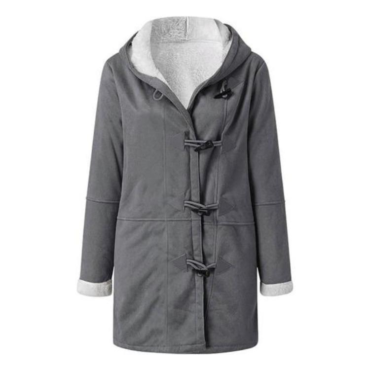 Winter Thermal Coat with Hood Thickened Fleece Lined Faux Suede Jacket Mid Length Long Sleeve Outdoor Casual Outerwear with Pockets XXXXXL сірий
Winter Thermal Coat with Hood Thickened Fleece Lined Faux Suede Jacket Mid Length Long Sleeve Outdoor Casual Outerwear with Pockets XXXXXL сірий
