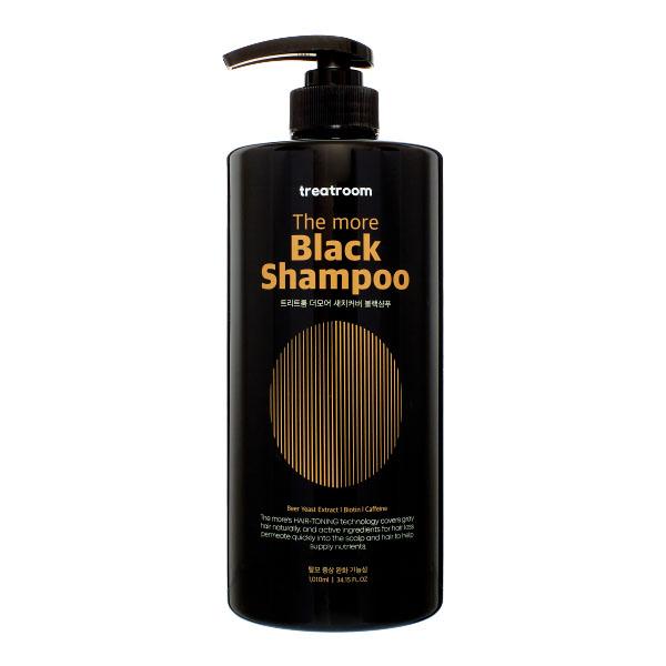 Treatroom The More Black Shampoo Шампунь для волос против седины с с экстрактом пивных дрожжей, биотином и кофеином 1010мл
Treatroom The More Black Shampoo Шампунь для волос против седины с с экстрактом пивных дрожжей, биотином и кофеином 1010мл