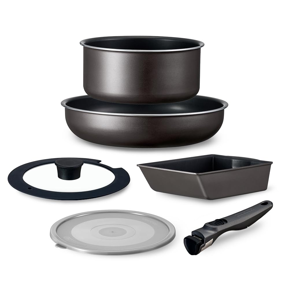 Iris Ohyama frying pan set with removable handles Uses the strongest coating DIAMOND COAT PAN TERA Coat Pan structure for increased durability Can be коричневый
Iris Ohyama frying pan set with removable handles Uses the strongest coating DIAMOND COAT PAN TERA Coat Pan structure for increased durability Can be коричневый