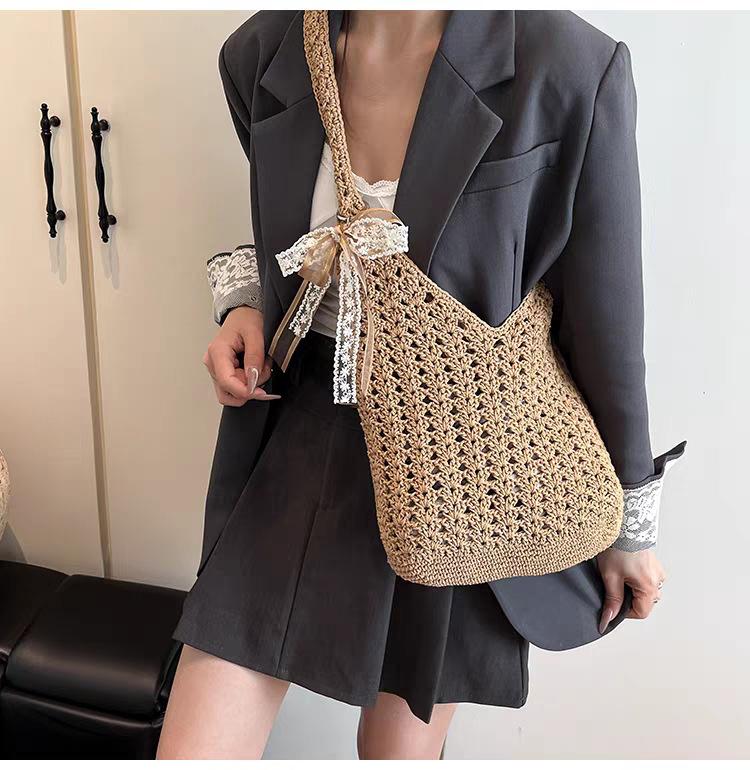 Large-capacity Woven Straw Bag Women In Niche One-shoulder Cross-body Seaside Vacation Style Beach 29x2x25 single package хакі
Large-capacity Woven Straw Bag Women In Niche One-shoulder Cross-body Seaside Vacation Style Beach 29x2x25 single package хакі